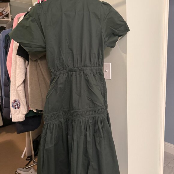 Avara NWT Valerie Olive Midi Dress - Picture 5 of 6